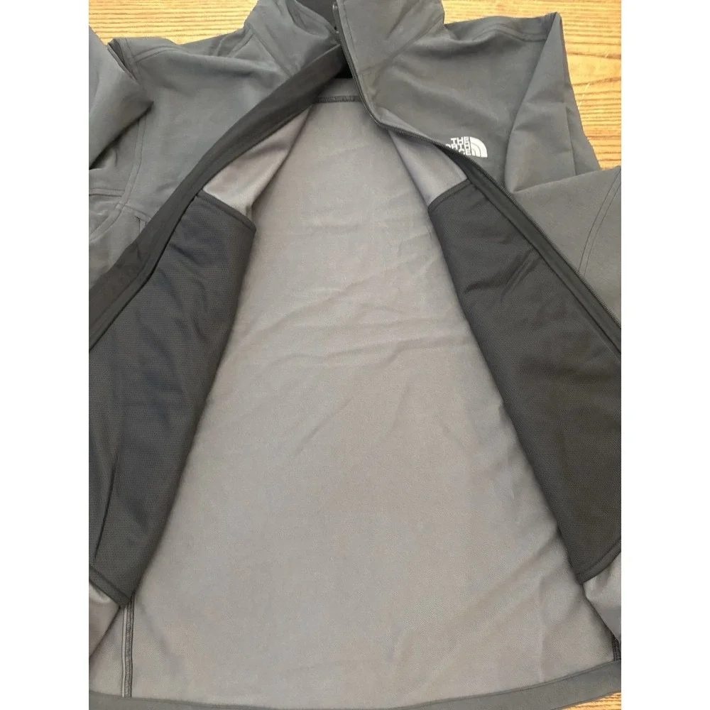 The North Face Men's XL RDT Softshell Jacket Black Heather Flashdry Full Zip NWT